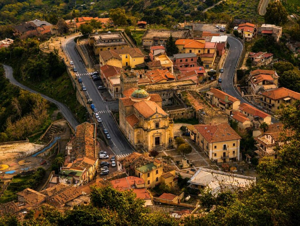 Stilo, vista dall'alto